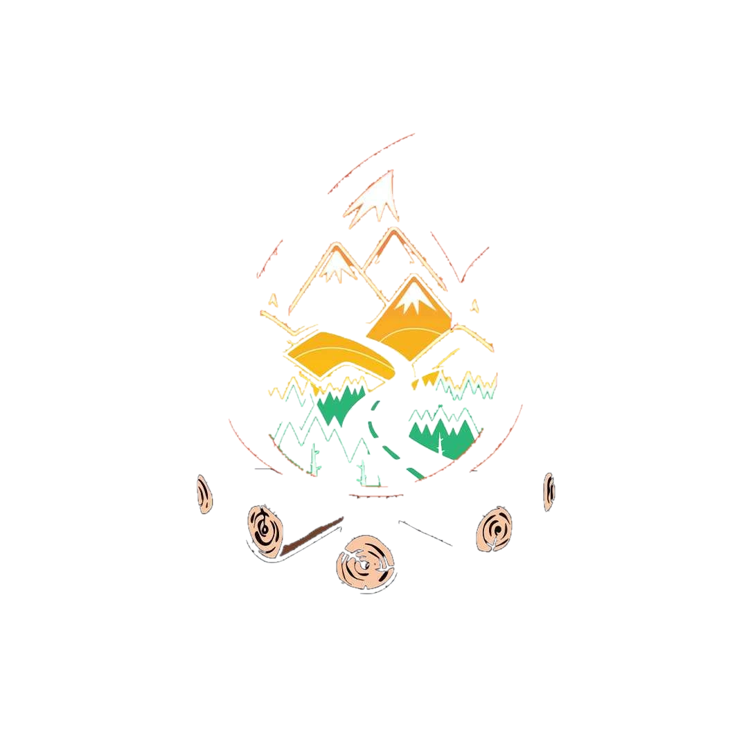 Campfire Sticker